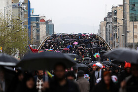 راهپیمایی ۲۲ بهمن در چهل سالگی انقلاب - تهران