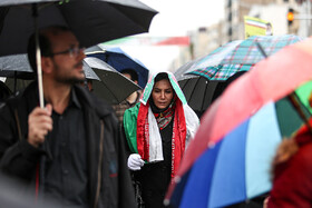 راهپیمایی ۲۲ بهمن در چهل سالگی انقلاب - تهران