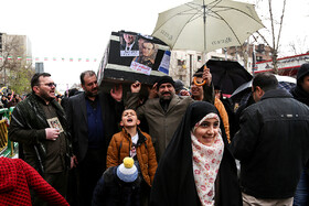 راهپیمایی ۲۲ بهمن در چهل سالگی انقلاب - تهران