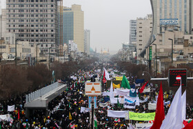 راهپیمایی ۲۲ بهمن در چهل سالگی انقلاب - مشهد