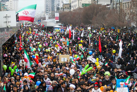 راهپیمایی ۲۲ بهمن در چهل سالگی انقلاب - مشهد