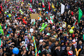 راهپیمایی ۲۲ بهمن در چهل سالگی انقلاب - مشهد