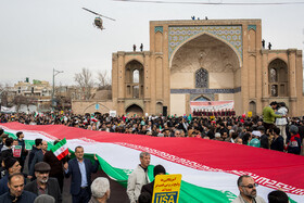 راهپیمایی ۲۲ بهمن در چهل سالگی انقلاب - قزوین