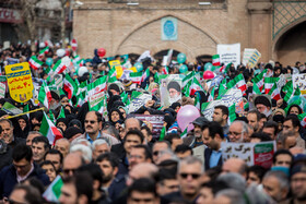 راهپیمایی ۲۲ بهمن در چهل سالگی انقلاب - قزوین