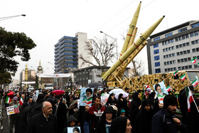 راهپیمایی ۲۲ بهمن در چهل سالگی انقلاب - تهران