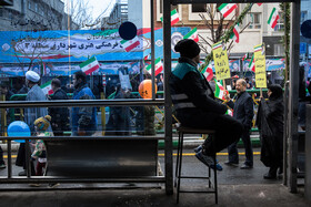 راهپیمایی ۲۲ بهمن در چهل سالگی انقلاب - تهران