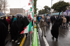 راهپیمایی ۲۲ بهمن در چهل سالگی انقلاب - تهران