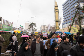 راهپیمایی ۲۲ بهمن در چهل سالگی انقلاب - تهران