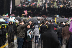 راهپیمایی ۲۲ بهمن در چهل سالگی انقلاب - تهران