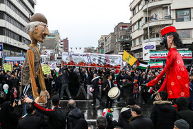 راهپیمایی ۲۲ بهمن در چهل سالگی انقلاب - تهران