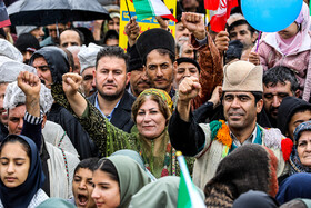 راهپیمایی ۲۲ بهمن در چهل سالگی انقلاب - شیراز