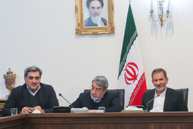 جلسه مجمع شهرداران کلان شهرهای ایران با حضور معاون اول رییس جمهوری