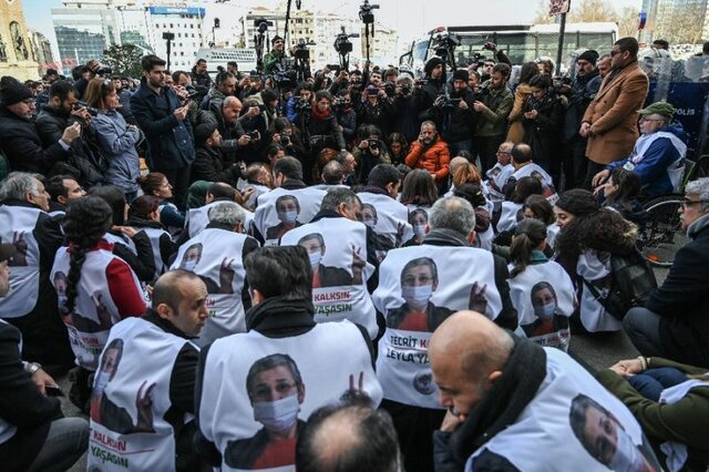 پلیس ترکیه مانع برگزاری تظاهرات حمایت از کردها در استانبول شد