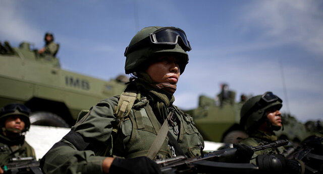 "۲۵ سرباز ونزوئلایی به دنبال پناهندگی در سفارت برزیل"