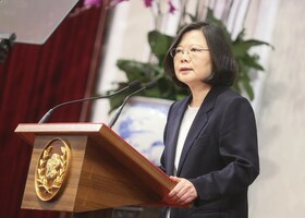 رئیس جمهوری تایوان از چین خواست در سیاست‌هایش تجدیدنظر کند