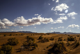 منطقه کویری «جندق» در نزدیکی روستای امیر آباد.