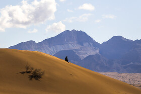 منطقه کویری «جندق» در نزدیکی روستای مصر 