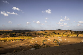 منطقه کویری «جندق» در نزدیکی روستای فرحزاد.