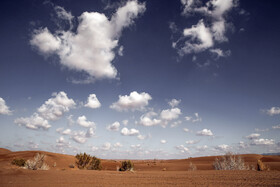 منطقه کویری «جندق» در نزدیکی روستای امیر آباد.