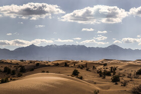 منطقه کویری «جندق» در نزدیکی روستای امیر آباد.