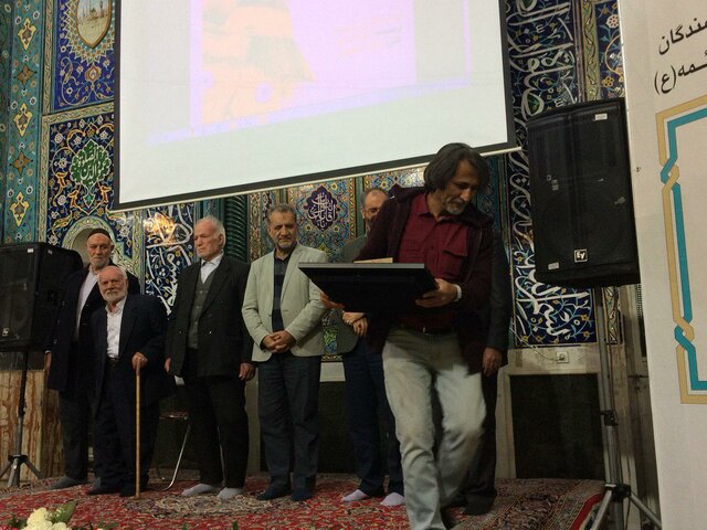 تقدیر از امیرحسین فردی در جایزه شهید غنی‌پور 1