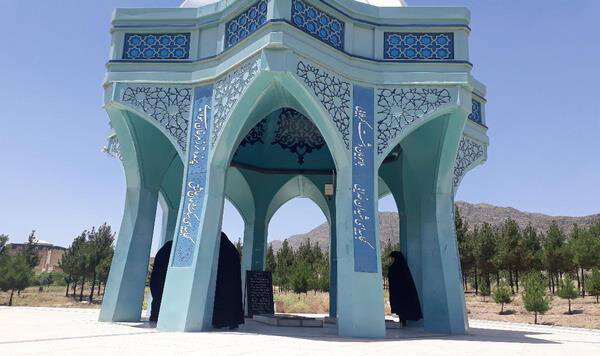 گلزار شهدای گمنام دانشگاه لرستان ساماندهی می‎شود