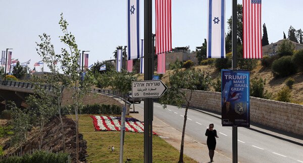 ادغام کنسولگری و سفارت آمریکا، خشم فلسطینیان را برانگیخت