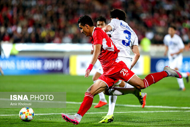 آمار دیدار پرسپولیس و پاختاکور/ سرخ‌ها هجومی تر بودند