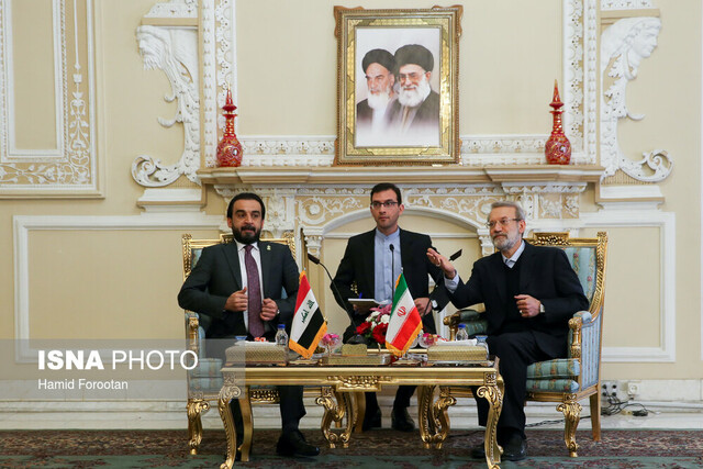 لاریجانی با رئیس مجلس عراق دیدار کرد