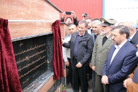 افتتاح بزرگترین واحد مکانیزه تولید سرب کشور در آرادان با حضور جهانگیری