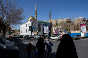  مسجد المهدی در خیابان نامدار، محله ولیعصر