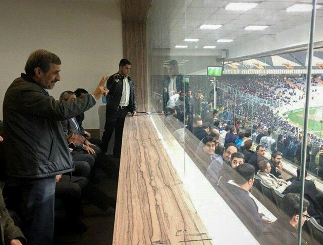احمدی‌نژاد بعد از بازی استقلال و العین چه گفت؟