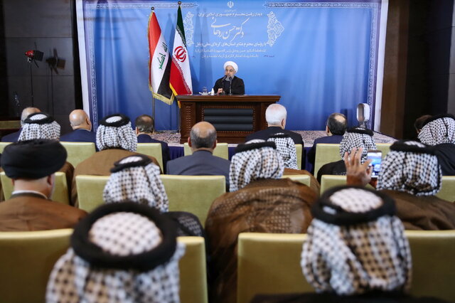 دو ملت ایران و عراق از لحاظ فرهنگی و اعتقادی کاملاً متحدند روحانی