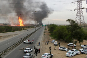 انفجار در خط لوله نفت اهواز به رامهرمز