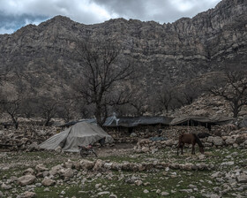 روستاهای عشایر بختیاری منطقه اندیکا و لالی در شمال استان خوزستان