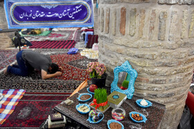 مراسم معنوی اعتکاف - سمنان