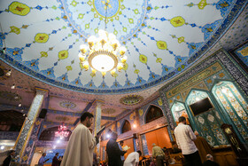 مراسم معنوی اعتکاف - اردبیل