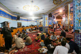 مراسم معنوی اعتکاف - اردبیل