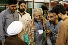 مراسم معنوی اعتکاف در دانشگاه تهران