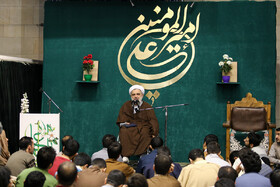 مراسم معنوی اعتکاف در دانشگاه تهران