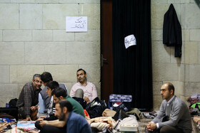 مراسم معنوی اعتکاف در دانشگاه تهران