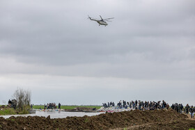 نهمین روز سیل در استان گلستان - منطقه گمیشان