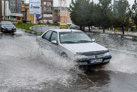 سیل و آبگرفتگی معابر در البرز