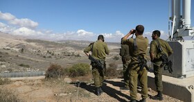انتقال خودروهای نظامی جدید اسرائیل به بلندی‌های جولان