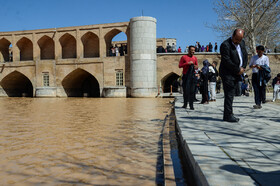 بالا آمدن سطح آب زاینده‌رود