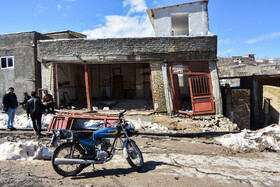 خسارت رانش زمین به ۱۲۰ خانه روستای حسین آباد کالپوش شهرستان میامی - سمنان