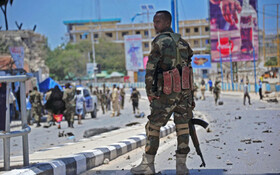 کشته شدن دستکم ۱۵ تن در حمله انتحاری به پایگاه ارتش سومالی در موگادیشو 
