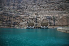 بازدید جهانگیری از سد دز در استان خوزستان
