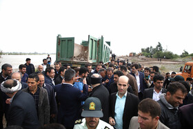 بازدید جهانگیری از عملیات ترمیم و تقویت روستاهای زاویه دزفول