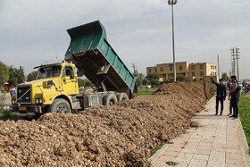 شهرستان شوش پیش از وقوع سیلاب